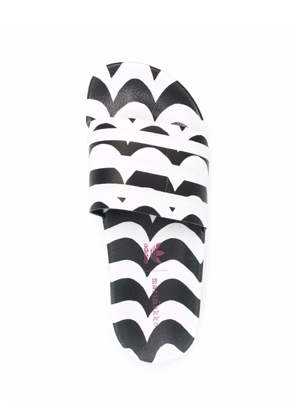 Marimekko Black and White Graphic Sandals Size 6
